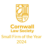 Cornwall Law Society Small firm of the Year 2024